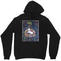 Unicorn In Captivity Medieval Renaissance Art Aesthetic Unisex Hoodie | Artistshot