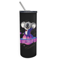 Sing 2 Buster Moon Retro Shooting Stars Skinny Tumbler | Artistshot