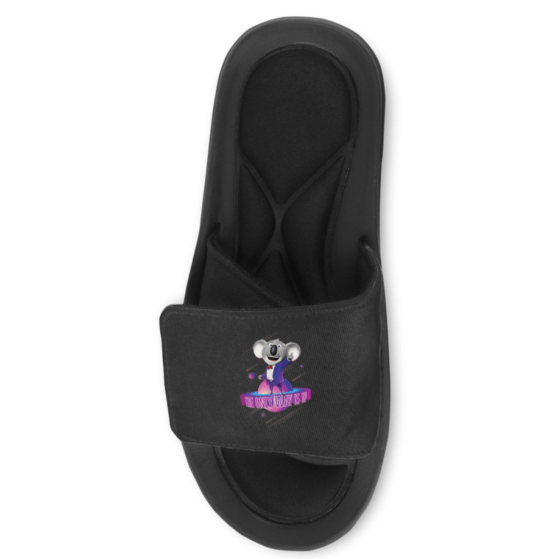 Sing 2 Buster Moon Retro Shooting Stars Slide Sandal | Artistshot