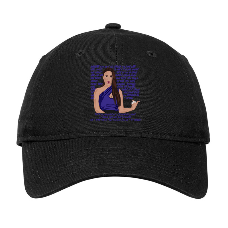 The Real Housewives Of Salt Lake City Lisa Barlow Bathroom Rant Adjustable Cap | Artistshot