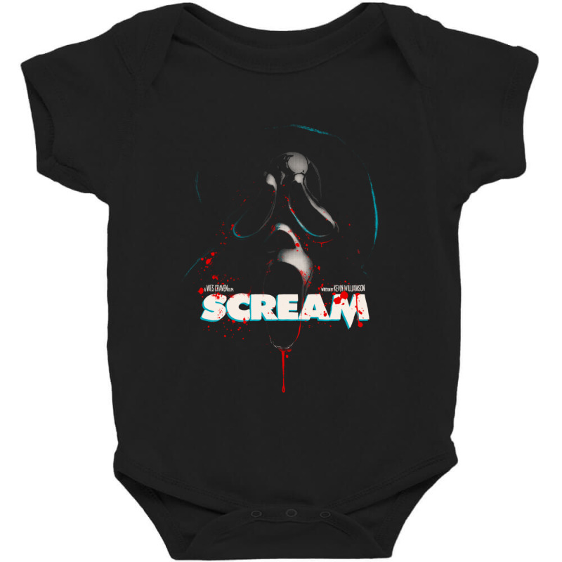 Scream 3 Baby Bodysuit by AllenSCrowley | Artistshot