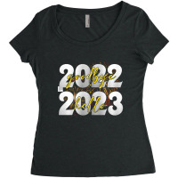 Goodbye 2022 Hello 2023 Happy New Year Women's Triblend Scoop T-shirt | Artistshot