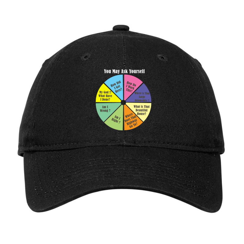 Once In A Lifetime Pie Chart Adjustable Cap by MelindaBouwman | Artistshot