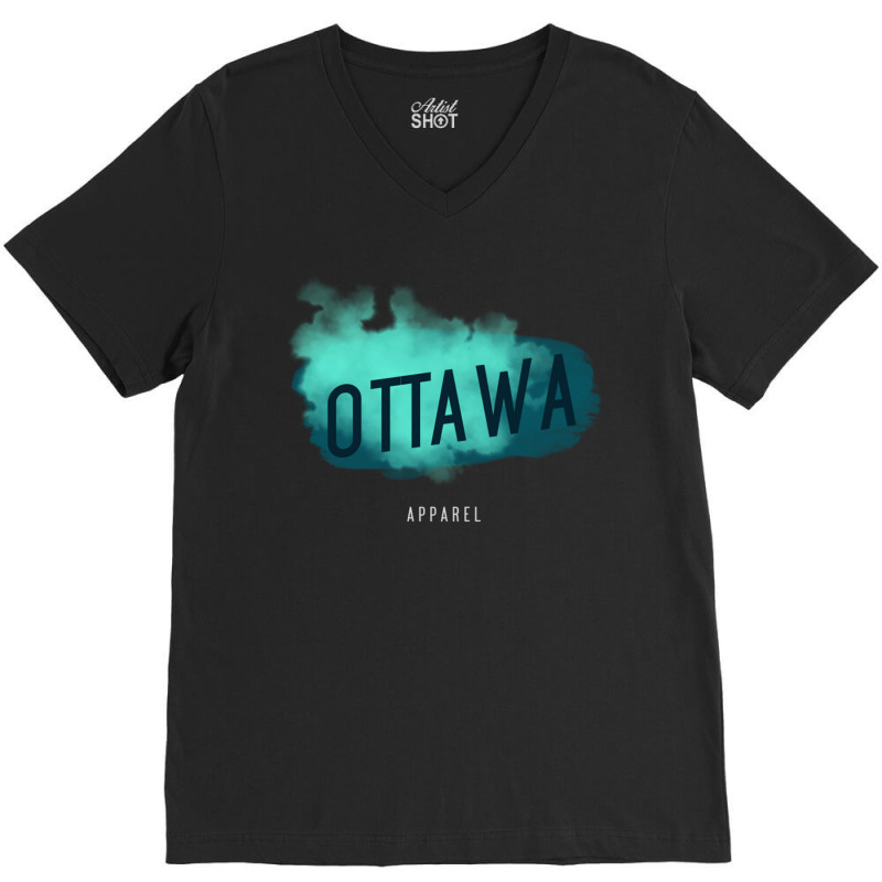 Ottawa Ontario Canada Street Style V-Neck Tee by MelindaBouwman | Artistshot