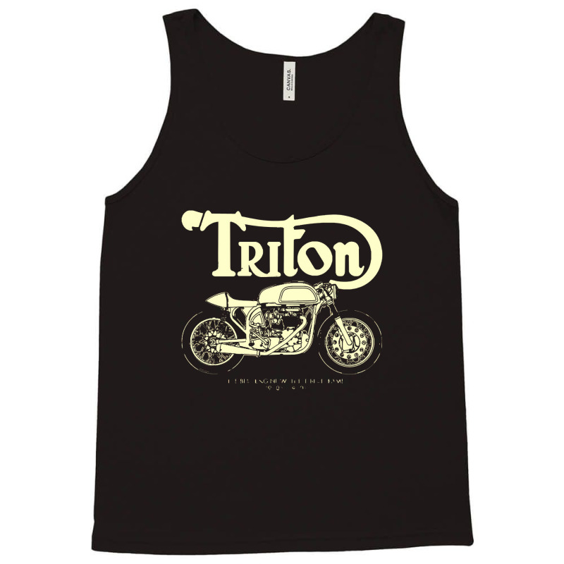 Triton Caferacer Tank Top by JanisIda | Artistshot