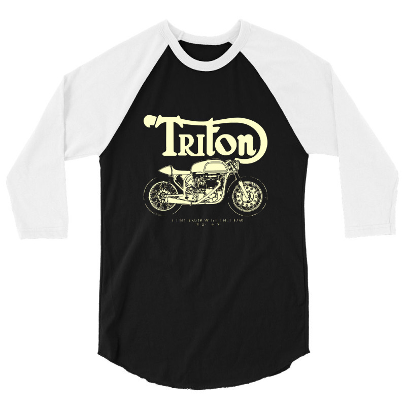 Triton Caferacer 3/4 Sleeve Shirt by JanisIda | Artistshot