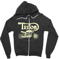 Triton Caferacer Zipper Hoodie | Artistshot