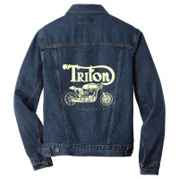 Triton Caferacer Men Denim Jacket | Artistshot