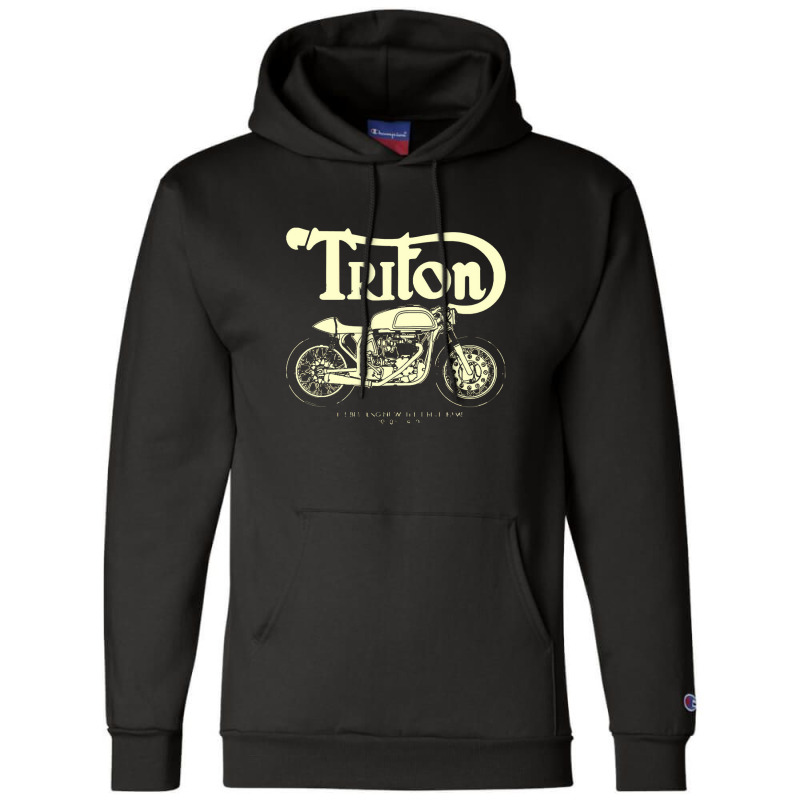 Triton Caferacer Champion Hoodie by JanisIda | Artistshot