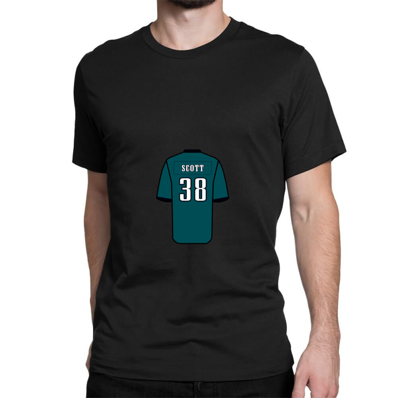 Boston Scott Jersey 1 Classic T-shirt by TimothyManess | Artistshot