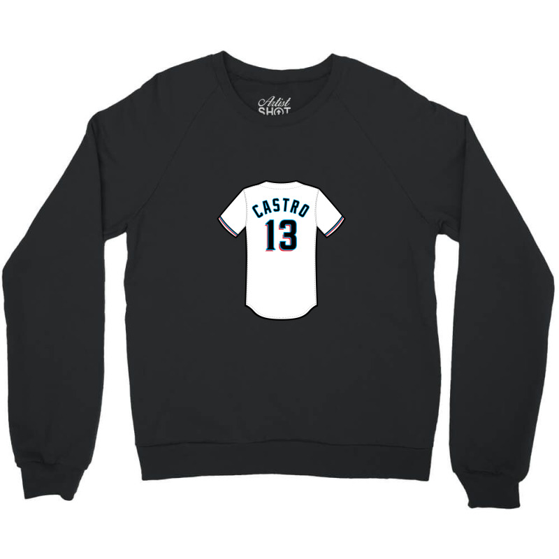 Starlin Castro Jersey 1 Crewneck Sweatshirt | Artistshot