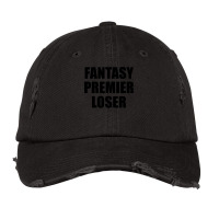 Fantasy Premier Loser Black Fpl Design Classic Vintage Cap | Artistshot