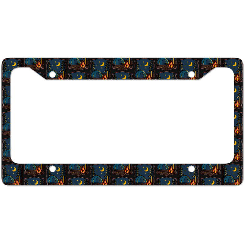 Campfire Session License Plate Frame | Artistshot