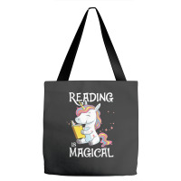 Reading Is Magical Book Lover Unicorn English Teacher Girls Tote Bags | Artistshot