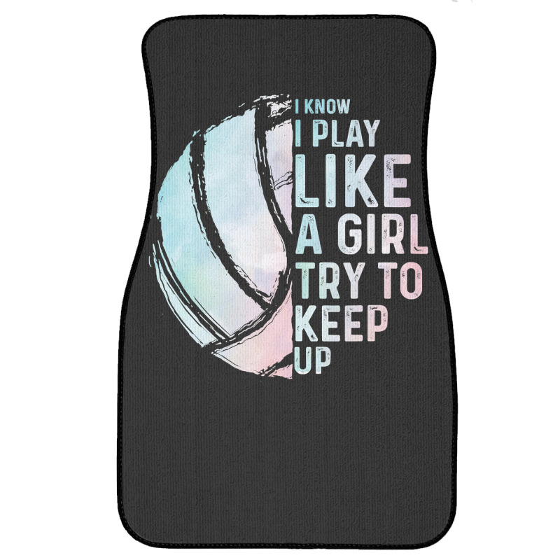 Volleyball Sport Lover Funny Volleyball Design Girls Women Youth Teen  Front Car Mat | Artistshot