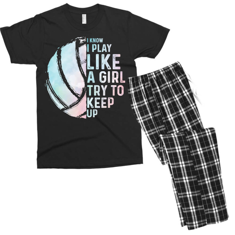 Volleyball Sport Lover Funny Volleyball Design Girls Women Youth Teen  Men's T-shirt Pajama Set | Artistshot