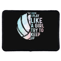 Volleyball Sport Lover Funny Volleyball Design Girls Women Youth Teen  Rectangle Patch | Artistshot