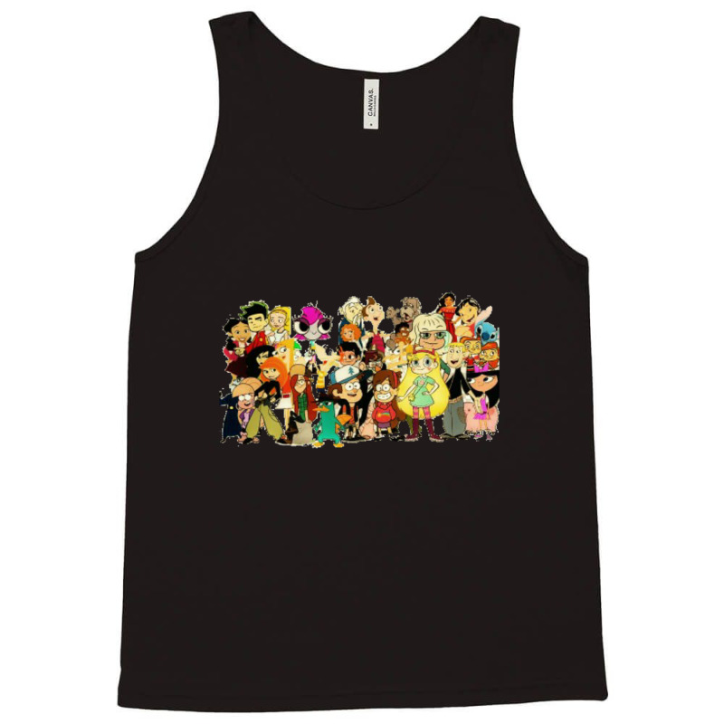 Cartoon Tshirt Tank Top | Artistshot