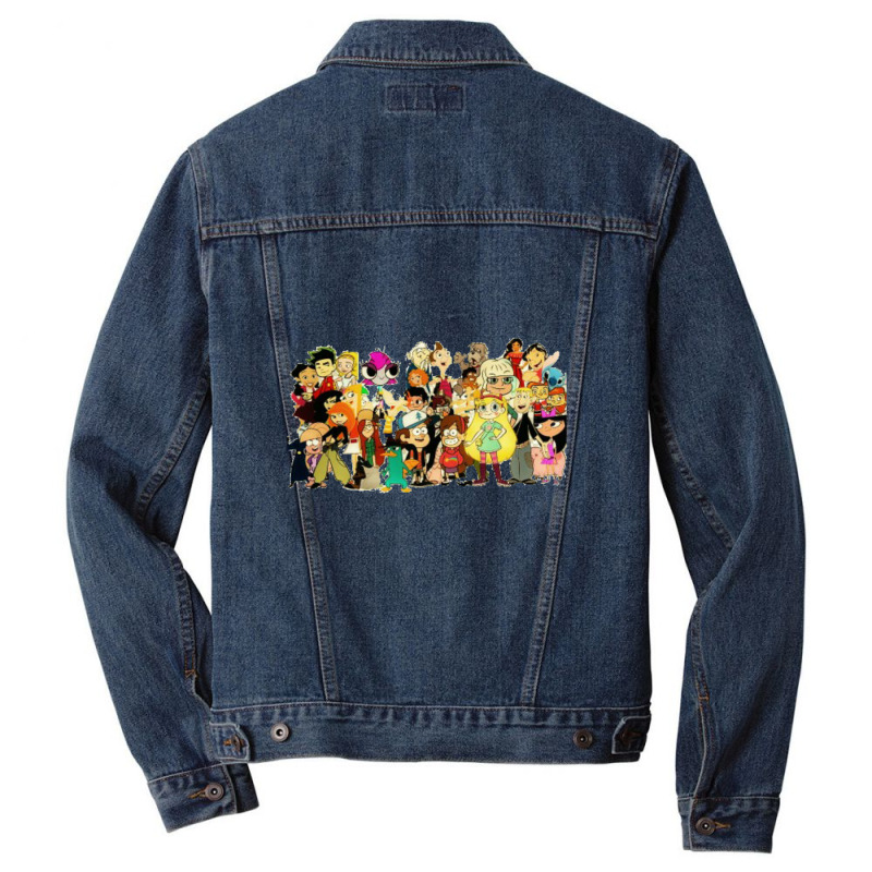 Cartoon Tshirt Men Denim Jacket | Artistshot