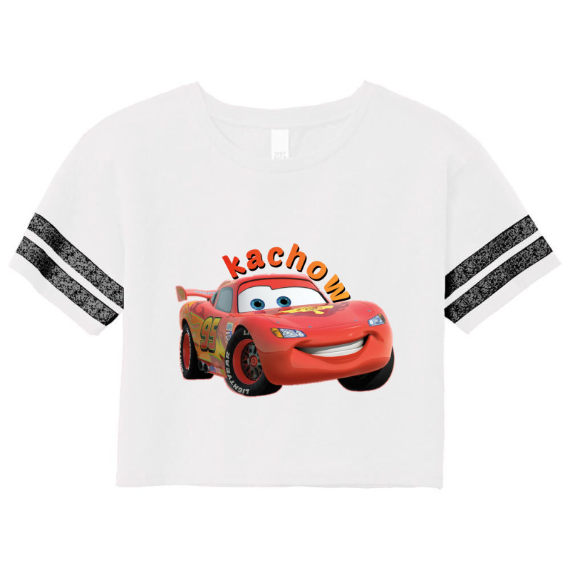 Kachow Sticker Scorecard Crop Tee by JESSICAALLEN | Artistshot