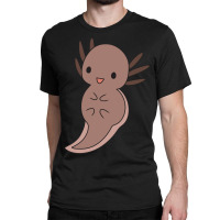 Brown Axolotl Classic T-shirt | Artistshot