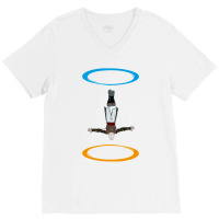 Infinite Leap V-neck Tee | Artistshot