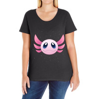 Cosmic Axolotl-6wf2q Ladies Curvy T-shirt | Artistshot