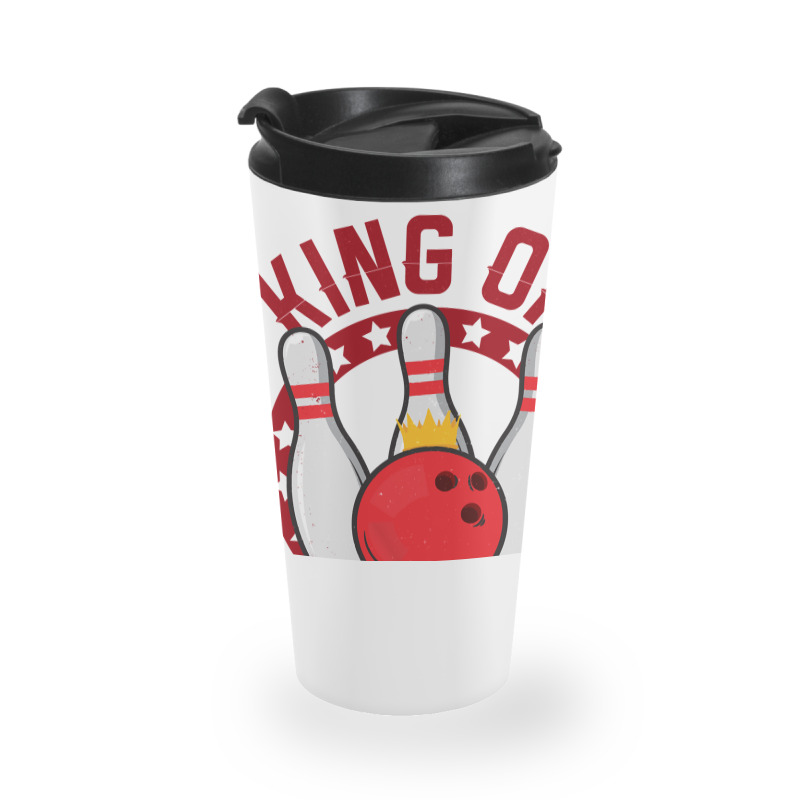 Bowling Bowl Champion King 542 Bowling Ball Travel Mug | Artistshot