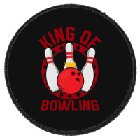 Bowling Bowl Champion King 542 Bowling Ball Round Patch | Artistshot