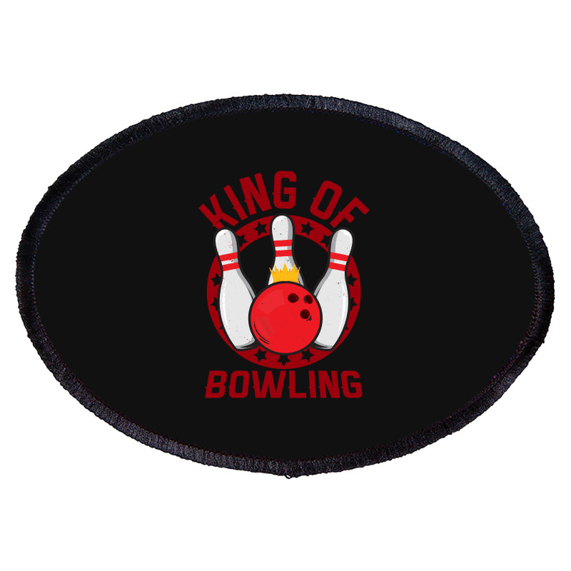 Bowling Bowl Champion King 542 Bowling Ball Oval Patch | Artistshot