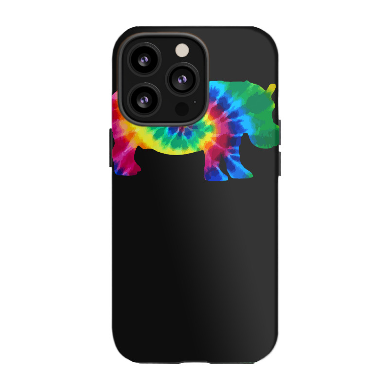 Hippopotamus Hippo Tie Dye Vintage Hippie Hippopotamus Lover 216 Hippo Iphone 13 Pro Case | Artistshot