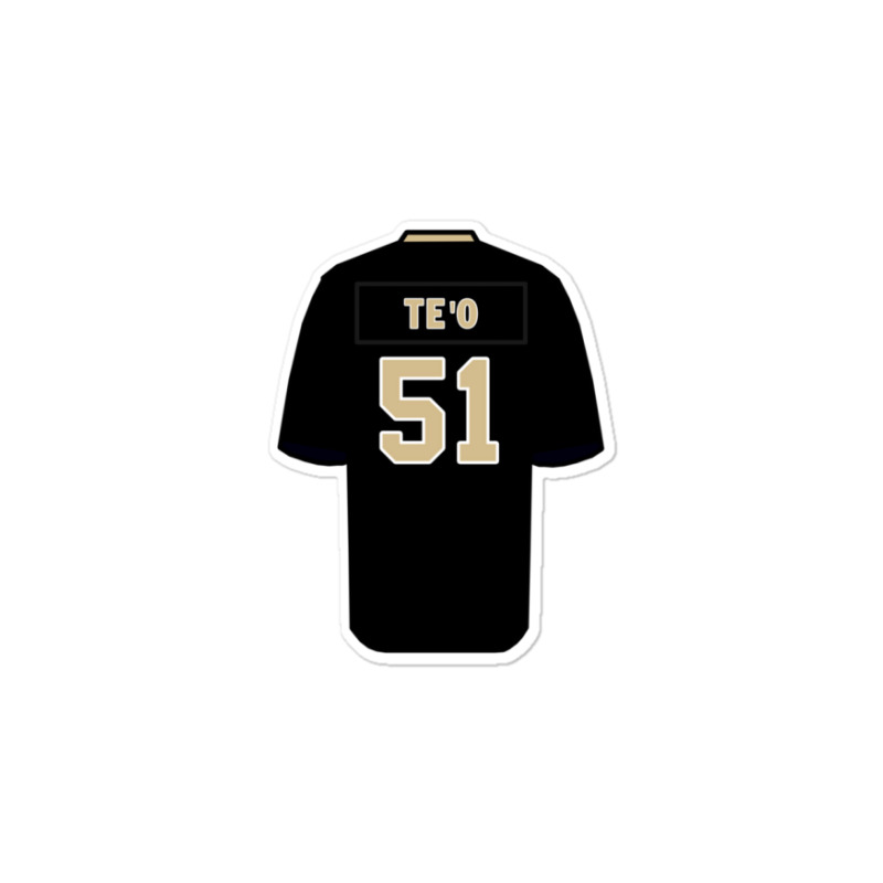 Manti Te'o Jersey Sticker | Artistshot