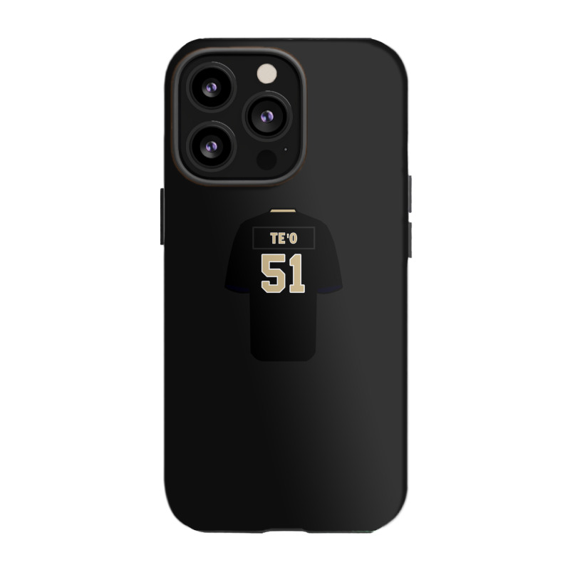 Manti Te'o Jersey 1 Iphone 13 Pro Case | Artistshot