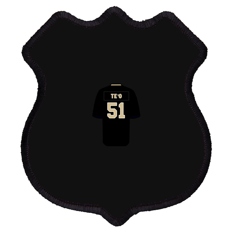 Manti Te'o Jersey 1 Shield Patch | Artistshot