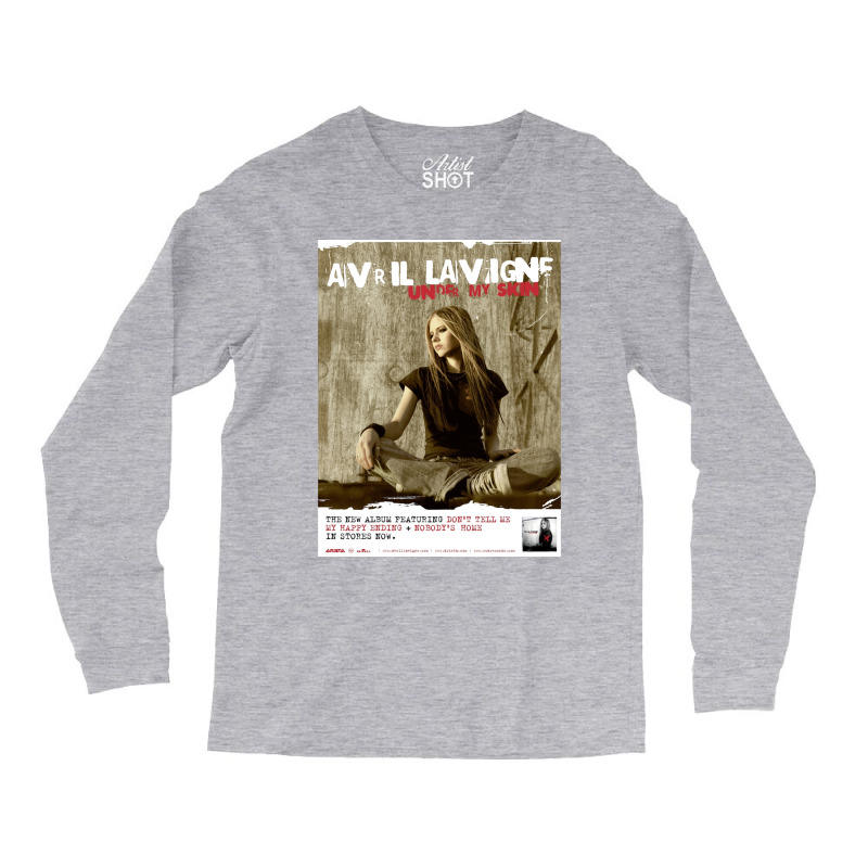 Under My Skin Poster Long Sleeve Shirts | Artistshot