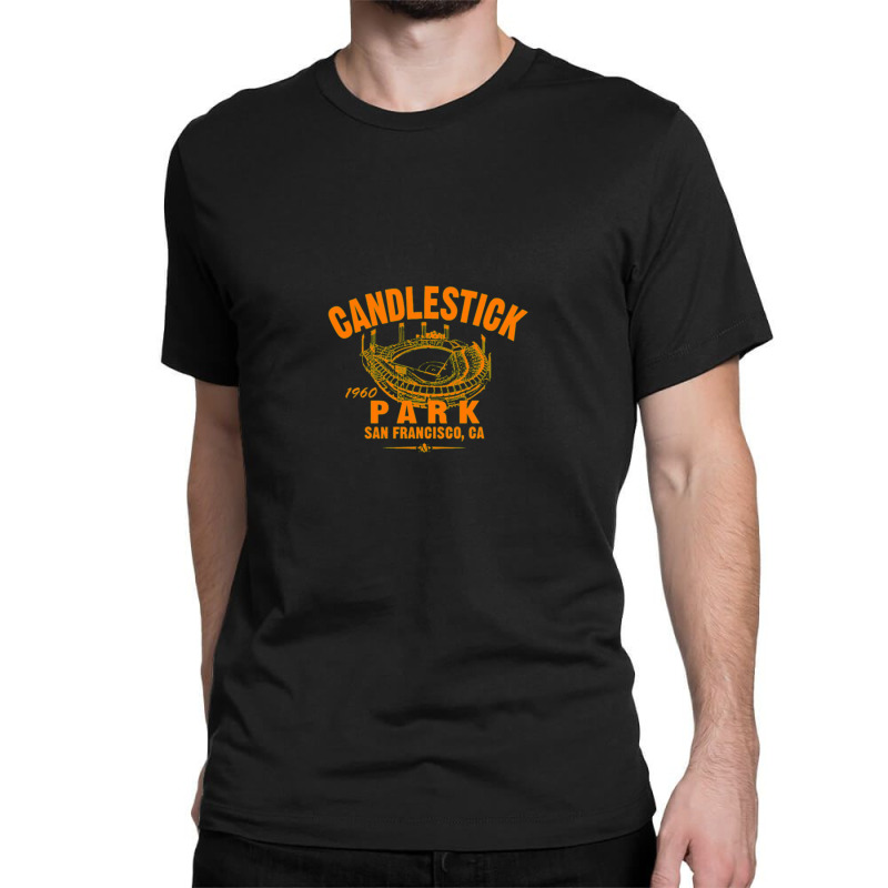 Candlestick Park Baseball San Francisco Classic T-shirt by LindaWilliams | Artistshot