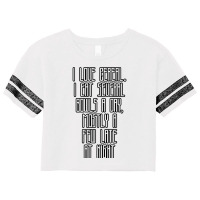 I Love Cereal Top Paul Dano Art 2022 Scorecard Crop Tee | Artistshot