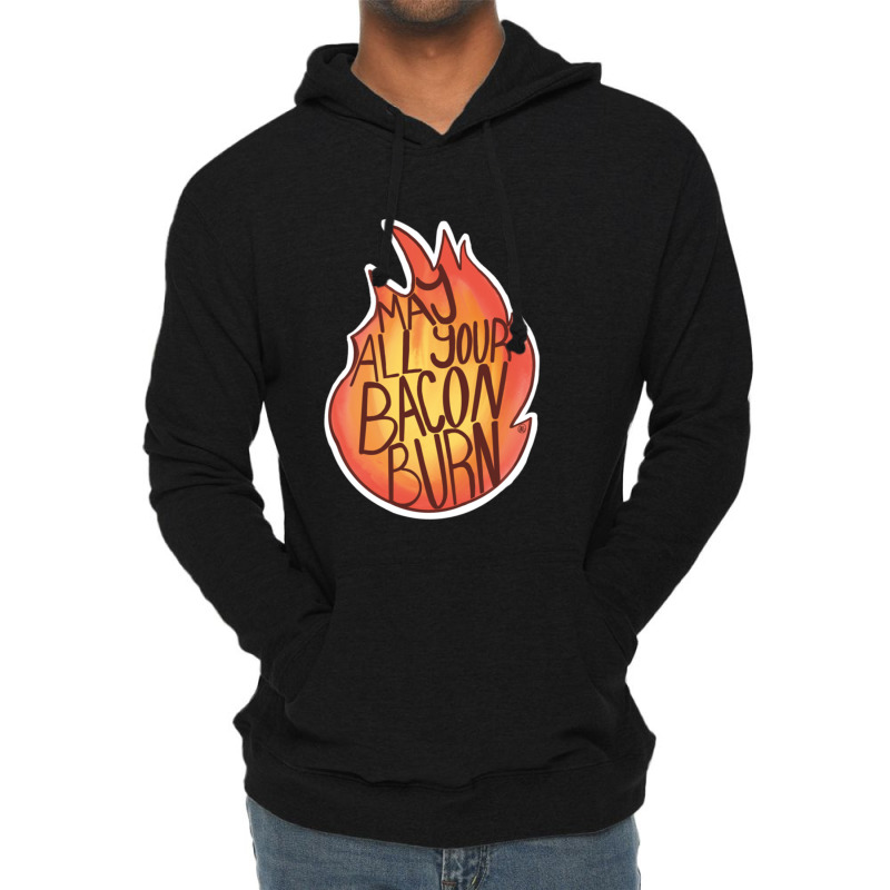 Calcifer Quote Lightweight Hoodie by JOHNCOLLIER | Artistshot