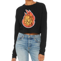 Calcifer Quote Cropped Sweater | Artistshot