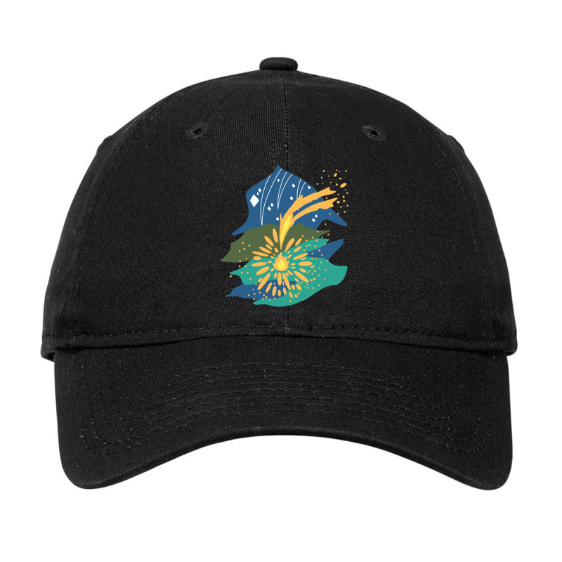 Comet Calcifer Adjustable Cap by JOHNCOLLIER | Artistshot