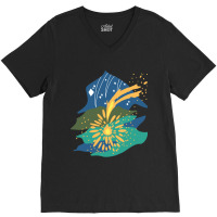 Comet Calcifer V-neck Tee | Artistshot