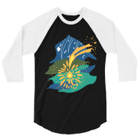 Comet Calcifer 3/4 Sleeve Shirt | Artistshot