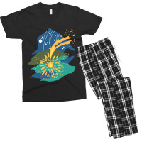 Comet Calcifer Men's T-shirt Pajama Set | Artistshot