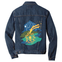 Comet Calcifer Men Denim Jacket | Artistshot