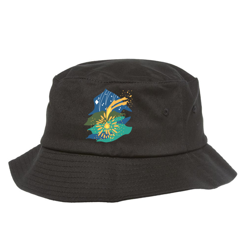 Comet Calcifer Bucket Hat by JOHNCOLLIER | Artistshot