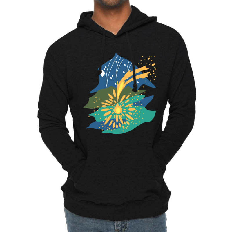 Comet Calcifer Lightweight Hoodie by JOHNCOLLIER | Artistshot