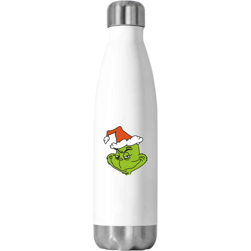 Custom The Grinch Stainless Steel Water Bottle By Bluemary - Artistshot