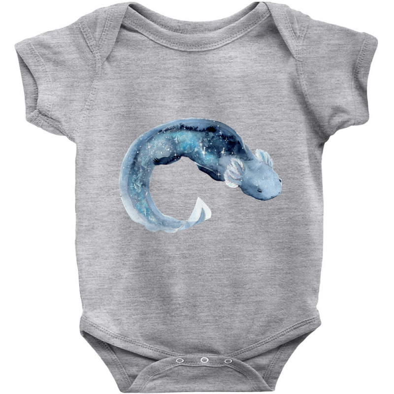 Galaxy Axolotl Baby Bodysuit by JessyTee01 | Artistshot