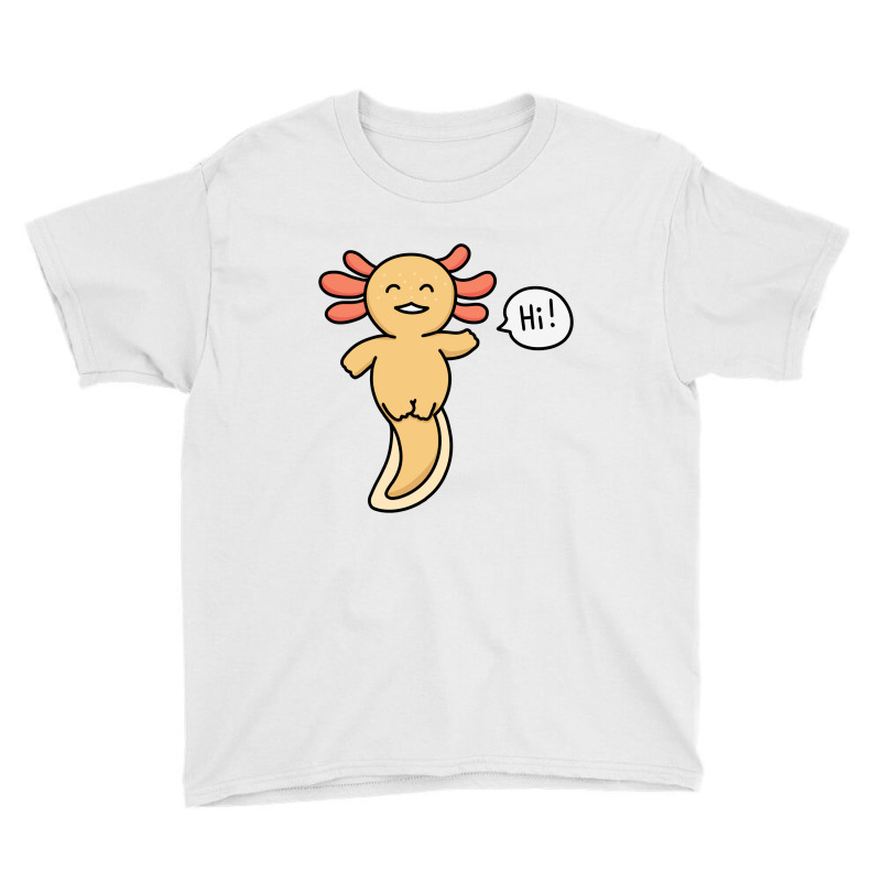 Golden Albino Axolotl (yellow Axolotl) Saying Youth Tee by JessyTee01 | Artistshot