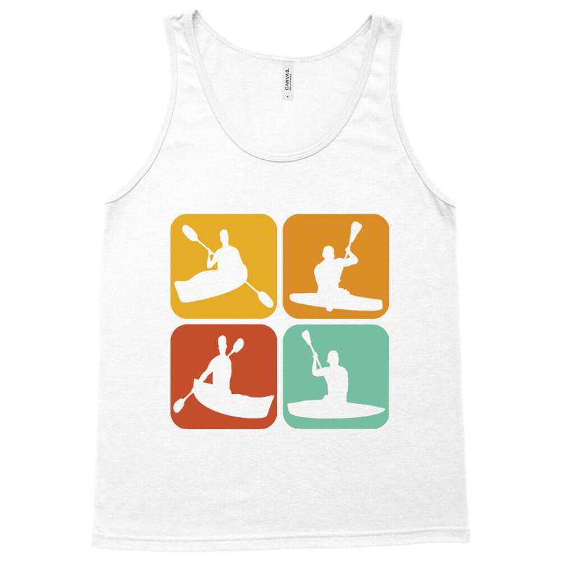 Canoe  Retro Canoeing I Kayak I Kayaking I Paddle I Canoe Tank Top | Artistshot